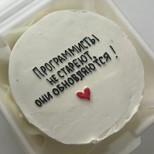 Бенто-торт без сахара программисты