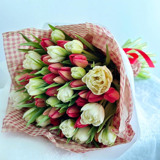 Mix classic   peony tulips 50
