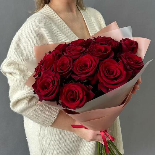 BOUQUET OF 15 RED ROSES BOUQUET 281