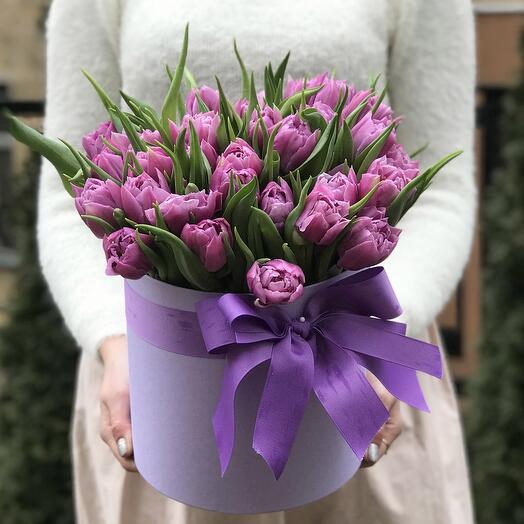 Цветы в коробке