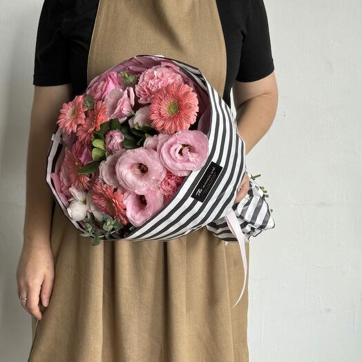 French style pink bouquet