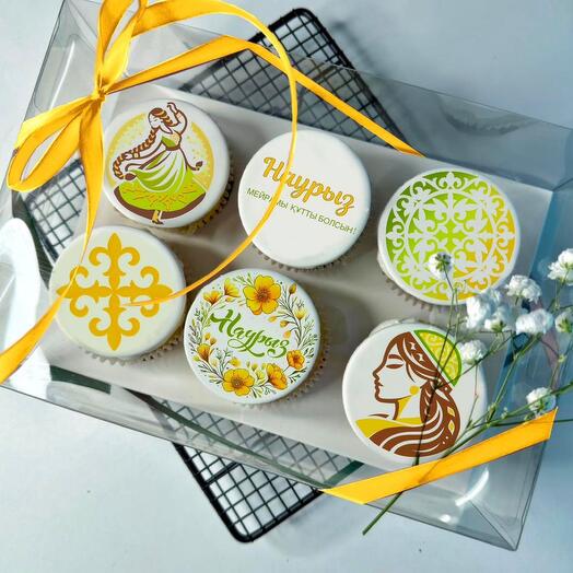 Cupcakes "Nauryz" - gift box