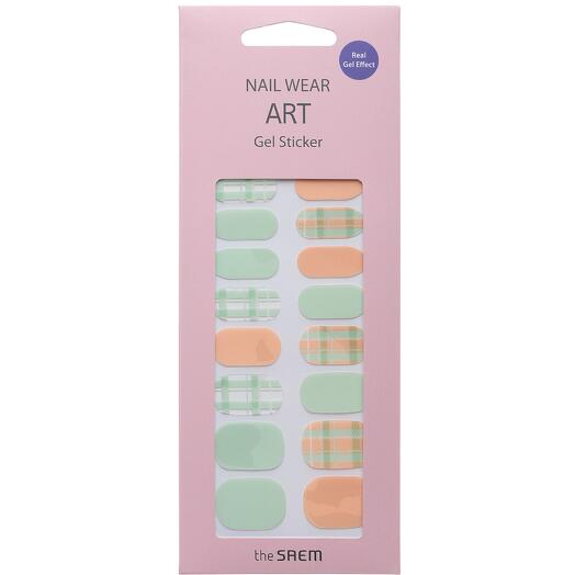 The Saem Nail Наклейки для ногтей Nail Wear Art Gel Sticker 09 - 1 шт