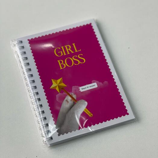 Блокнот «Girl boss»