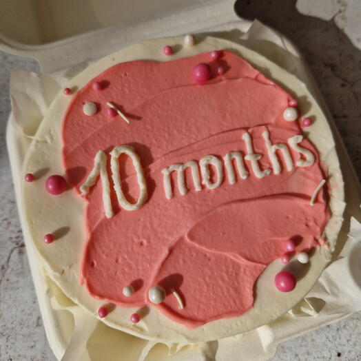 Бенто-торт "10months" в подарок для дочки или сына, ребенку