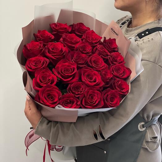 Розы Эквадор 25 шт