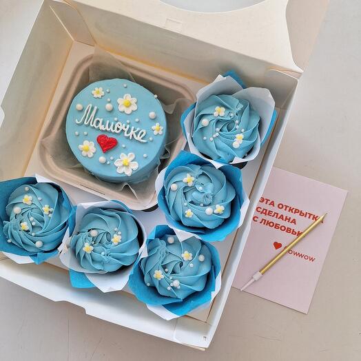 Bento + 5 cupcakes