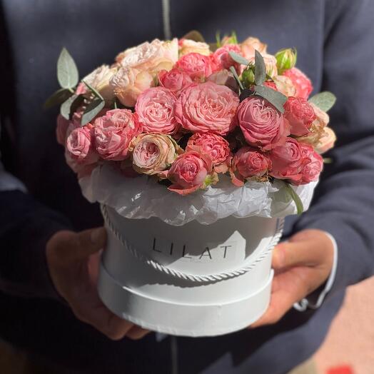 Spray roses Box