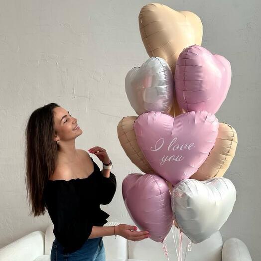 Fuente de 10 corazones