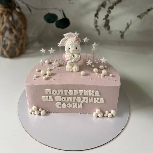 Полтортика на полгодика 1,5 кг для девочки