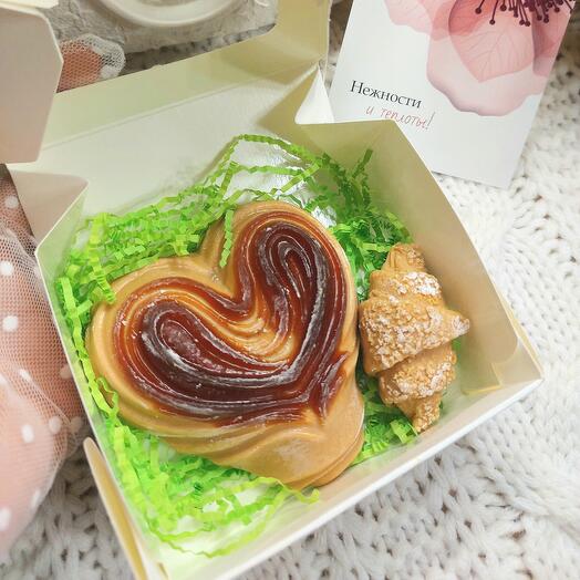 Мыло Плюшка с круассаном