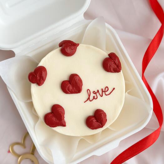 Бенто-торт «love»