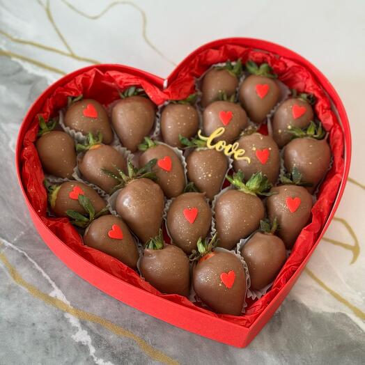 Клубника в шоколаде Love 20шт