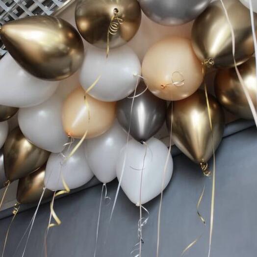 Набор шаров «Персик» 25 шт