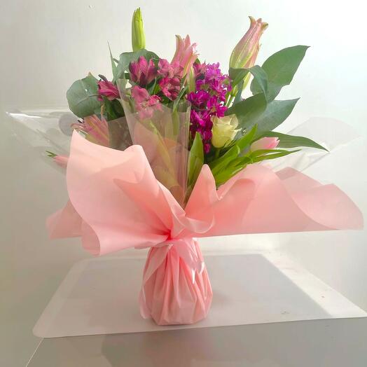 Blush Harmony Hand-Tied Bouquet