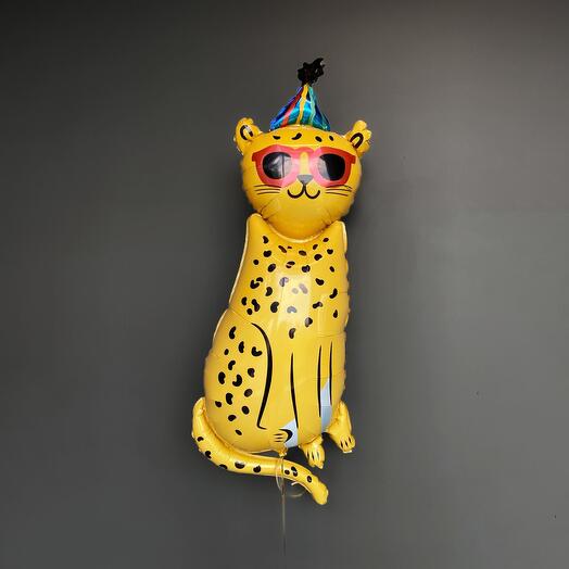 Праздничный гепард (1 шар)