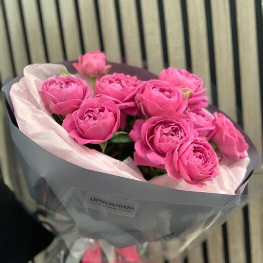 Кустовые пионовидные Розы 🌸