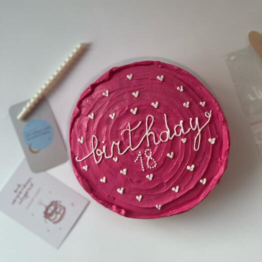 Бенто-торт birthday