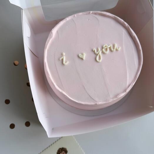 Торт «I 🤍 you»