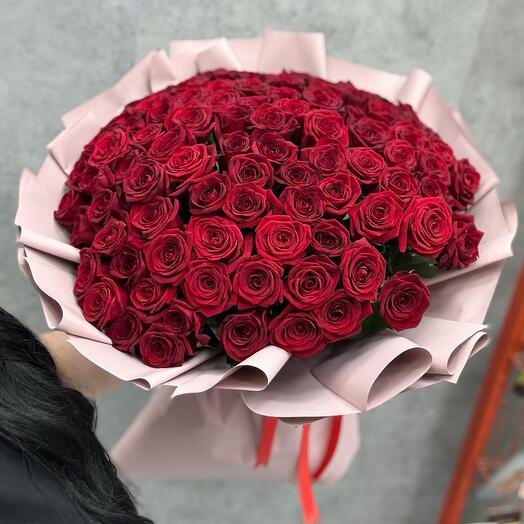 101 КРАСНАЯ РОЗА У Лизи