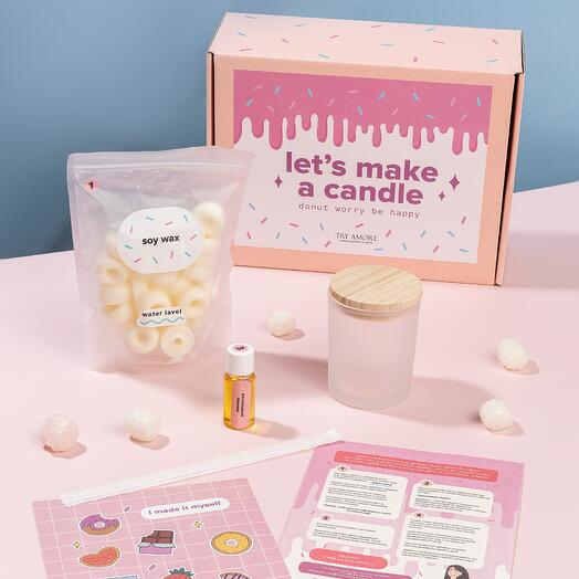 Набор | Сделай свечу сам | Lets make a candle