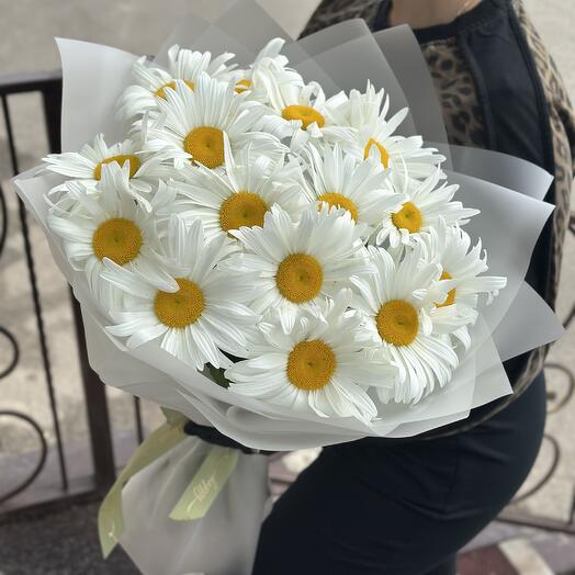 Букет ромашек,15шт