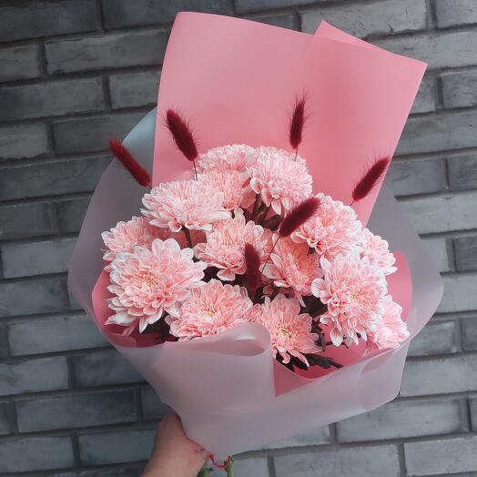 Хризантема и Лагурус❣️🌾