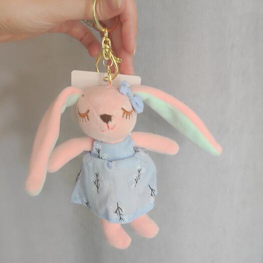 Брелок- игрушка "Спящая зайка"
