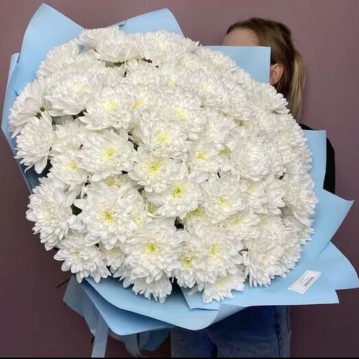 19 хризантем