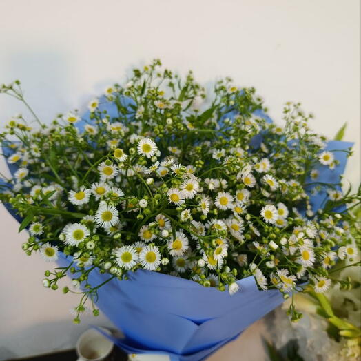Букет из местных кустовых ромашек 🌼🦋🍀