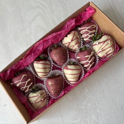 Клубничка сердечки 💞