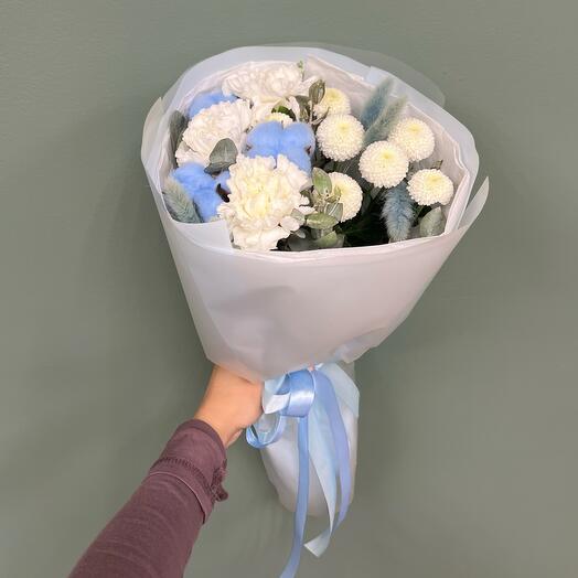 Комплимент с диантусами💙