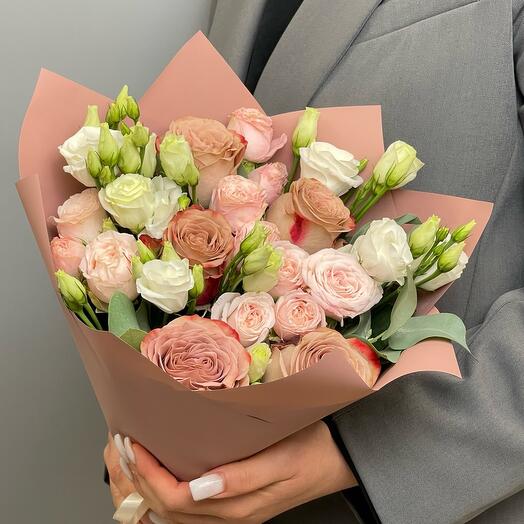 Авторский букет «Латте S»