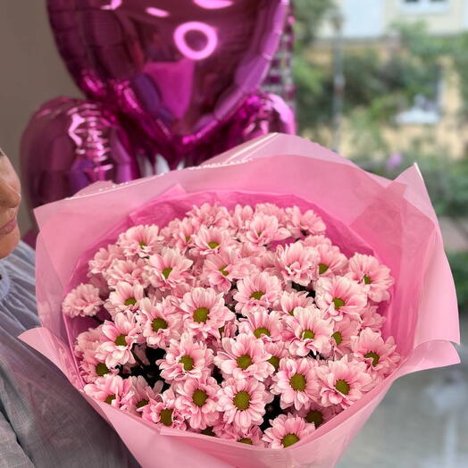 Rózsaszín krizantém