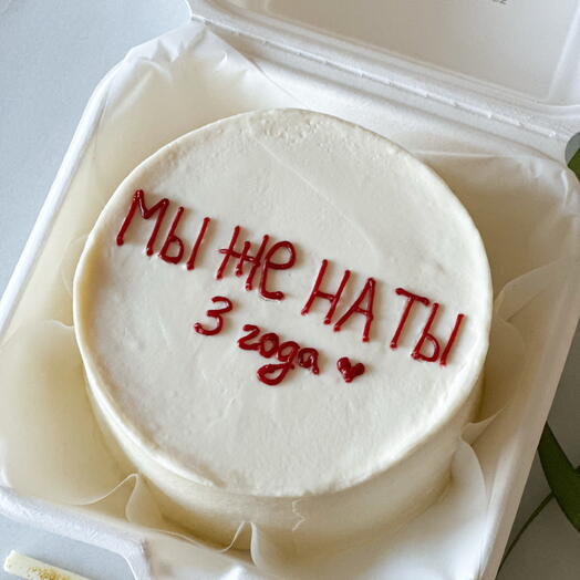 Бенто торт на годовщину