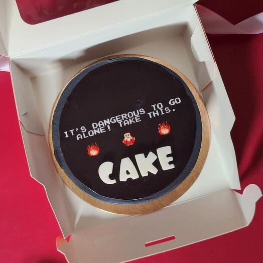 Бенто торт XL 700 гр. It s dangerous to go alone! Take this cake