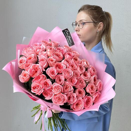 Букет пионовидных роз💕