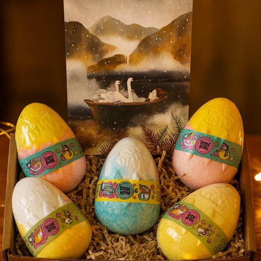 Подарочный набор с бомбочками для ванны для девушки