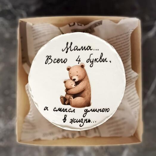 Бенто торт для мамы, на день матери, на день рождения