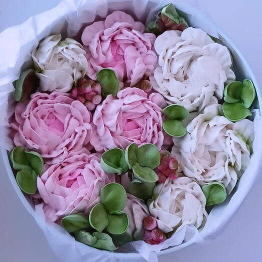 Зефирные цветы
