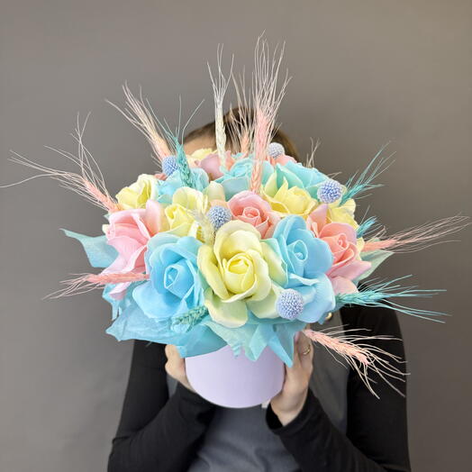 Композиция из мыльных роз «Волшебная фея»