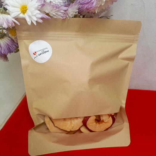 Яблоки сушёные, кольца ,100 гр