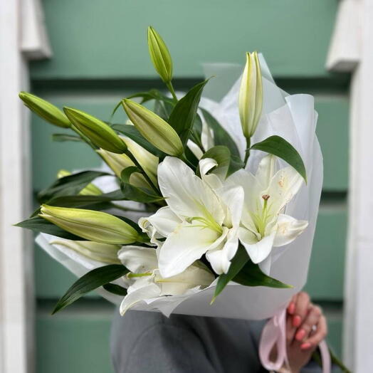 🤍Снежная лилия 002