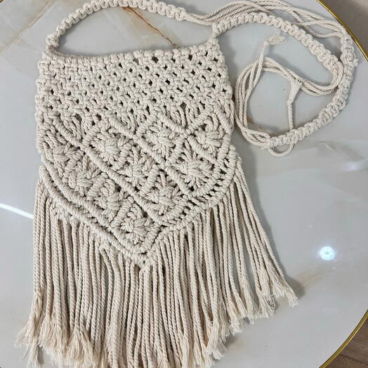 Сумка Макраме через плечо