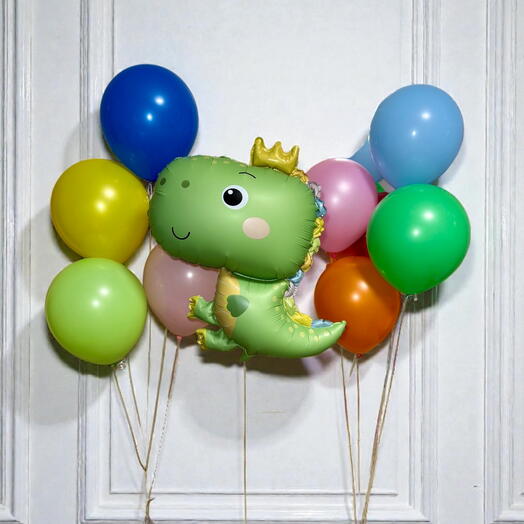 Набор Шаров с Динозавриком