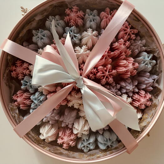 Зефирные снежинки