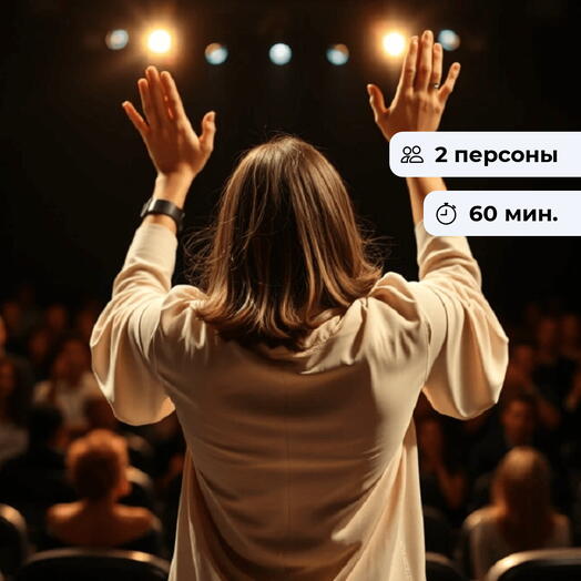 Свобода жеста. Группое занятие по ораторскому или актерскому мастерству