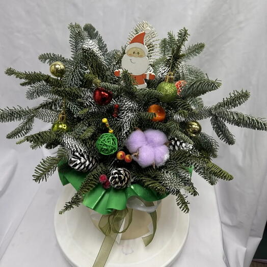 Новогодняя Композиция Дедушка Мороз