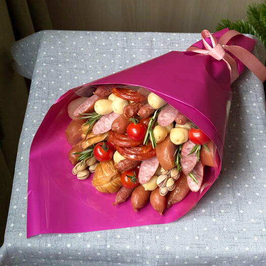 Букет мясной коллеге, сестре, подруге