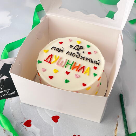 Шоколадный бенто-тортик